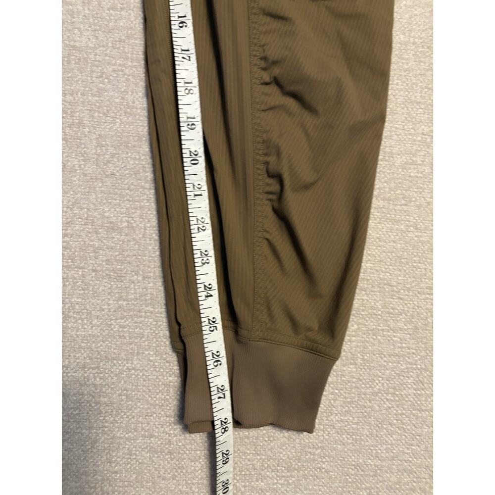 Lululemon Dance Studio Joggers Size 8 Tan Brown Full Length Mid Rise Pant Pocket - Picture 12 of 12